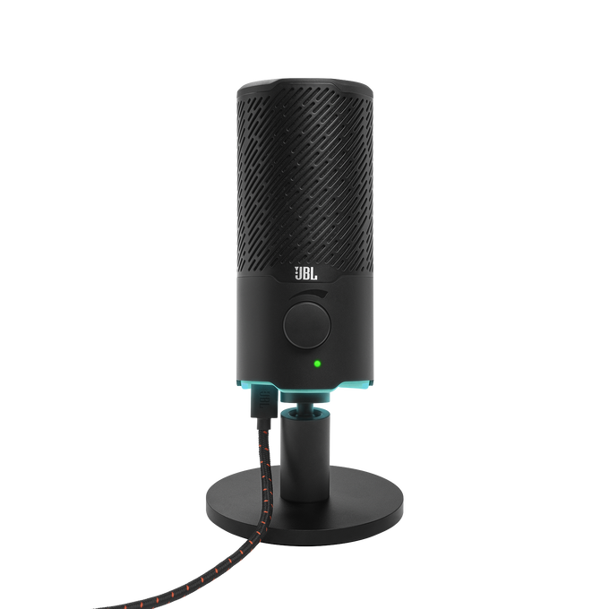 JBL Quantum Stream - Black - Dual pattern premium USB microphone for streaming, recording and gaming - Hero image number null